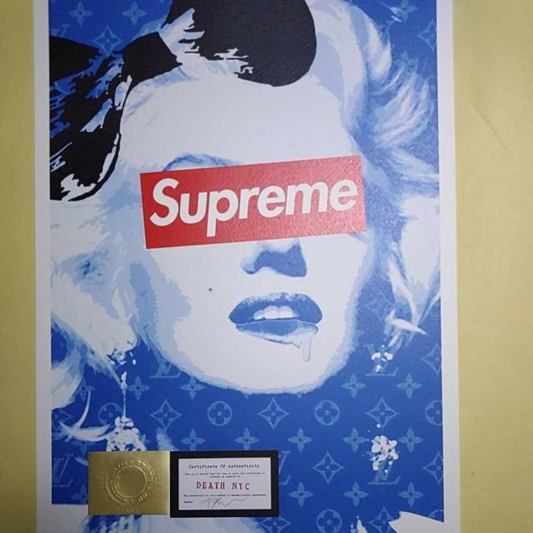 DEATH NYC 世界限定100枚 アートポスター マリリンモンロー