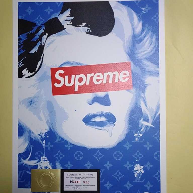 DEATH NYC 世界限定100枚 アートポスター マリリンモンロー