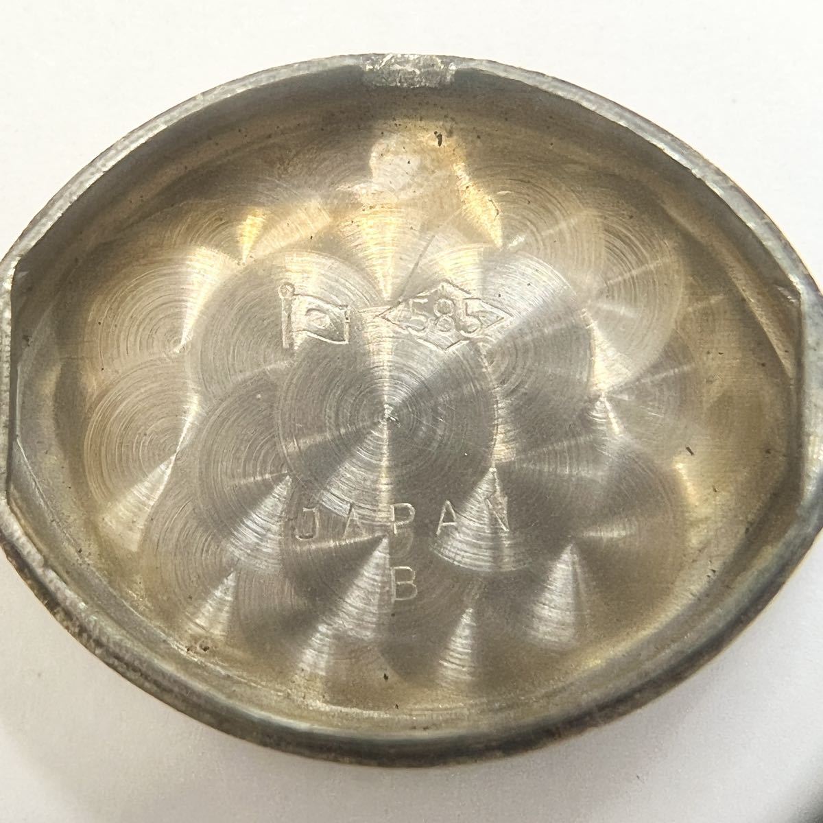 金無垢 14KWG セイコー ソーラー 21石 手巻き 不動品 ホワイトゴールド