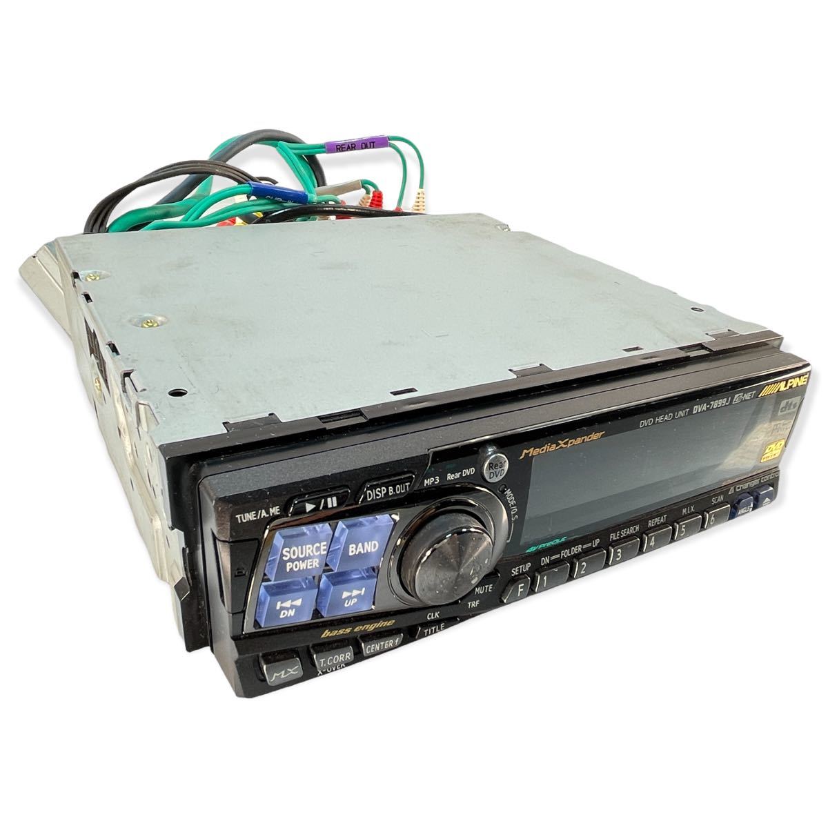 DVA-7899J DVD CD Alpine HEAD UNIT model Working Japanese Fully 