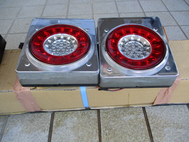 LEDテールランプ 花魁 フルLED 1台分 デコトラ レトロ トラック野郎