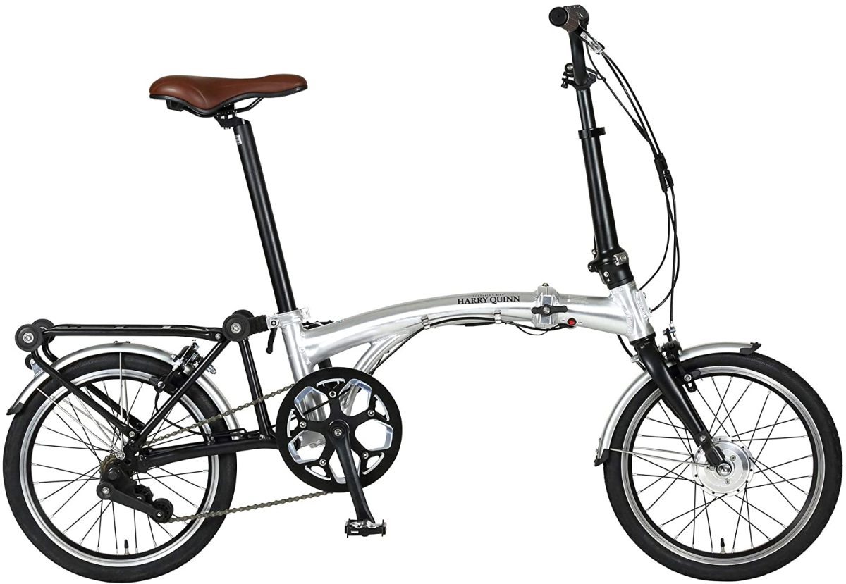 試走程度 HARRY QUINN PORTABLE E-BIKE 電動アシスト折畳自転車