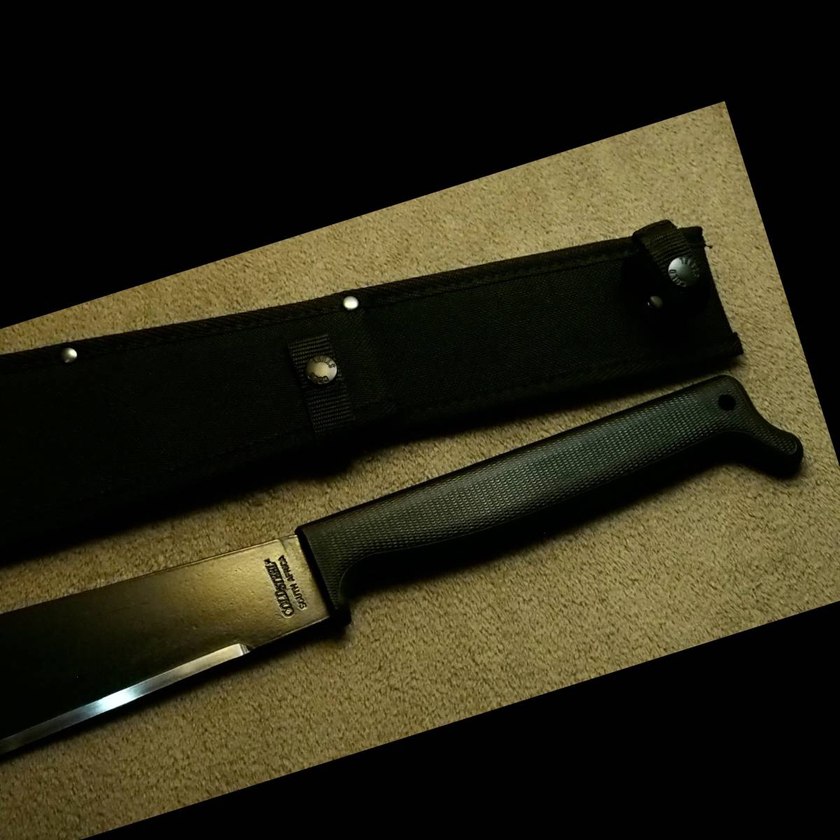 国内入手困難】超大型 全長77.6cm ☆両手ハンドルマチェット 
