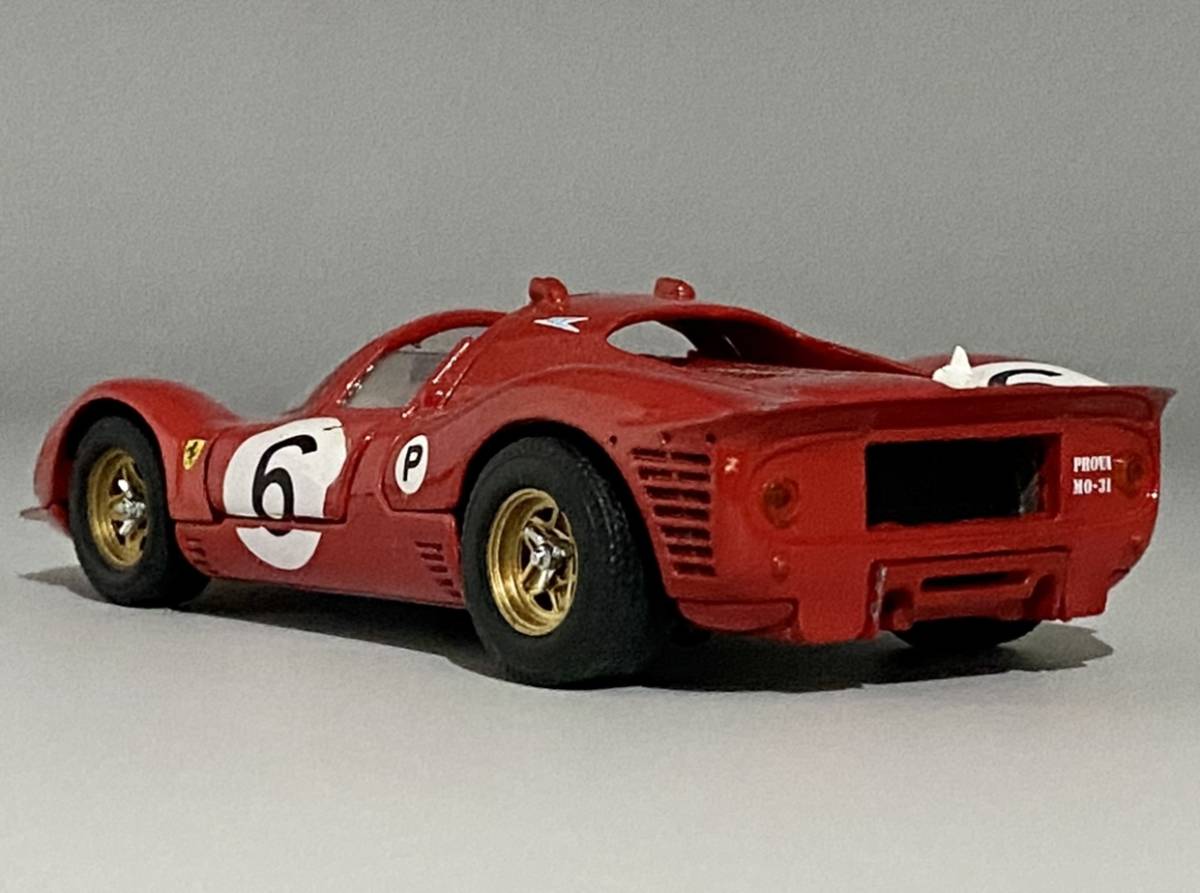 白！世界限定99台！DMH 1/64 DMH フェラーリ 330 P4 1967年 デイトナ