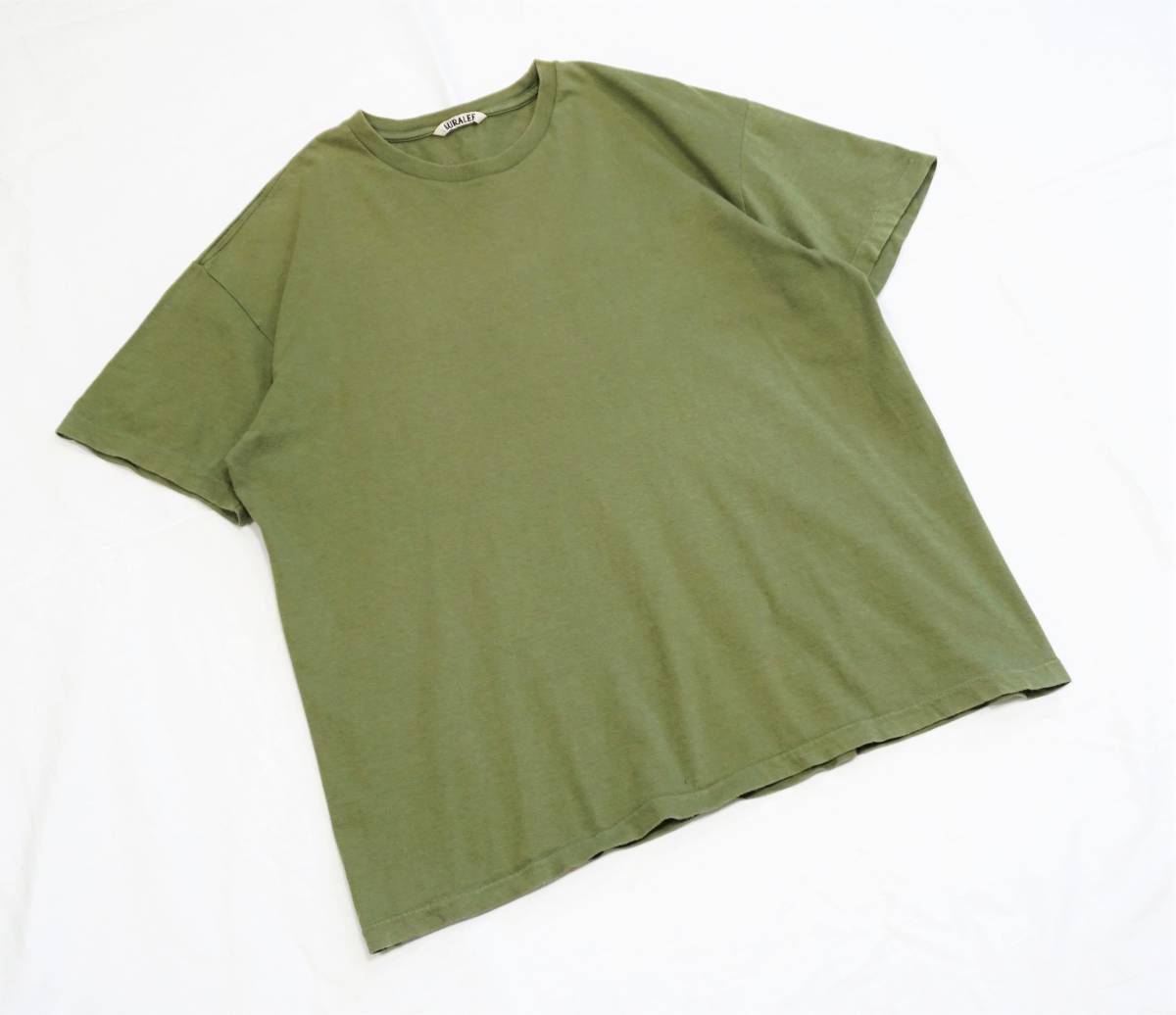 AURALEEオーラリー シームレスクルーネックTEE 4