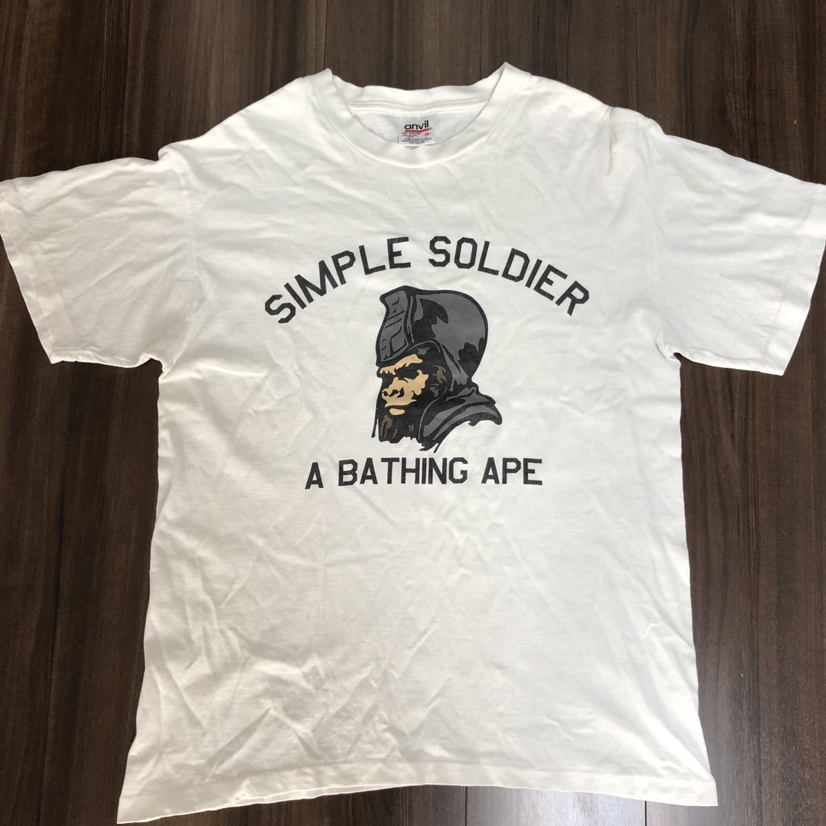 A BATHING APE アベイシングエイプ ヴィンテージ tシャツ 90s anvil 