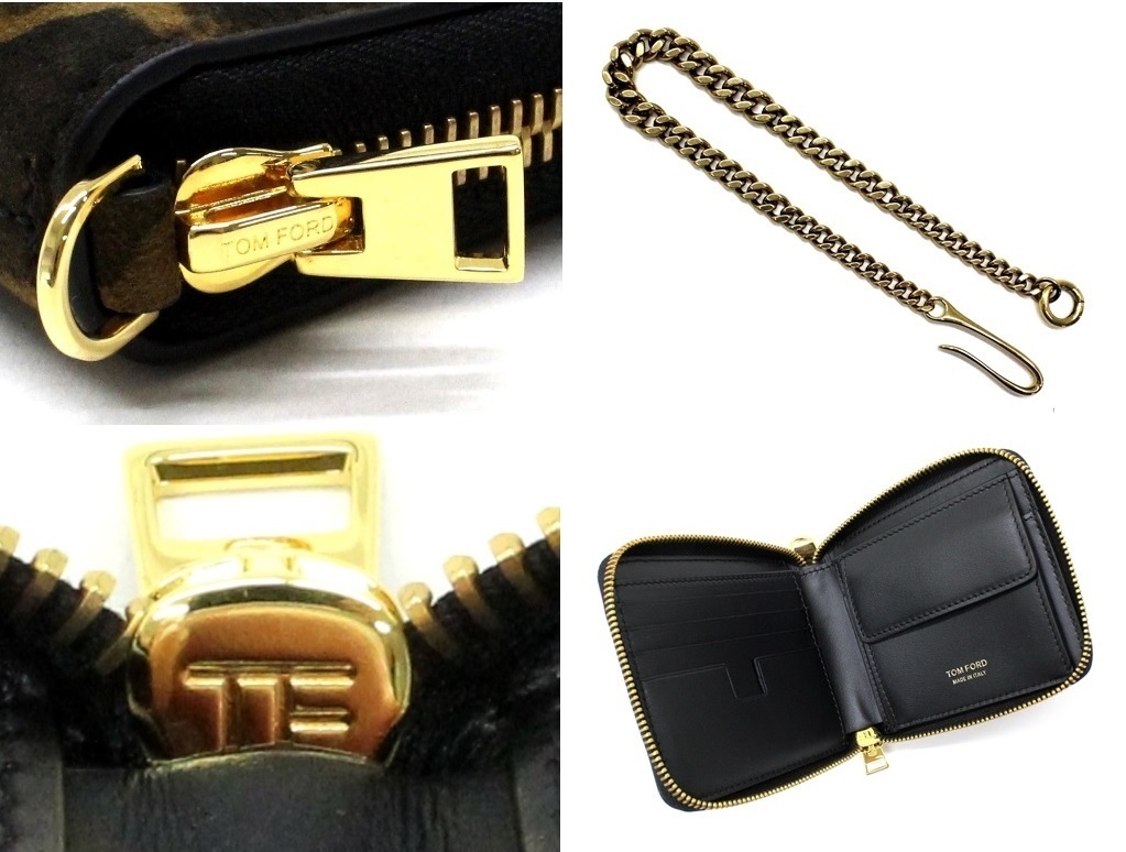- Yahoo!オークション 16万新品 TOMFORD トムフォード レオパード柄ウ TOM | FORD FORD&frasl;トム ウォレットチェーン付きウォレット 限定値下げ 三越伊勢丹の メンズ 財布・革小物 の買取