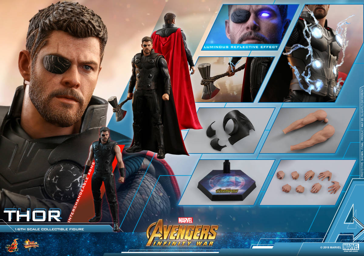 ホットトイズ ソー アベンジャーズ インフィニティ・ウォー レビュー