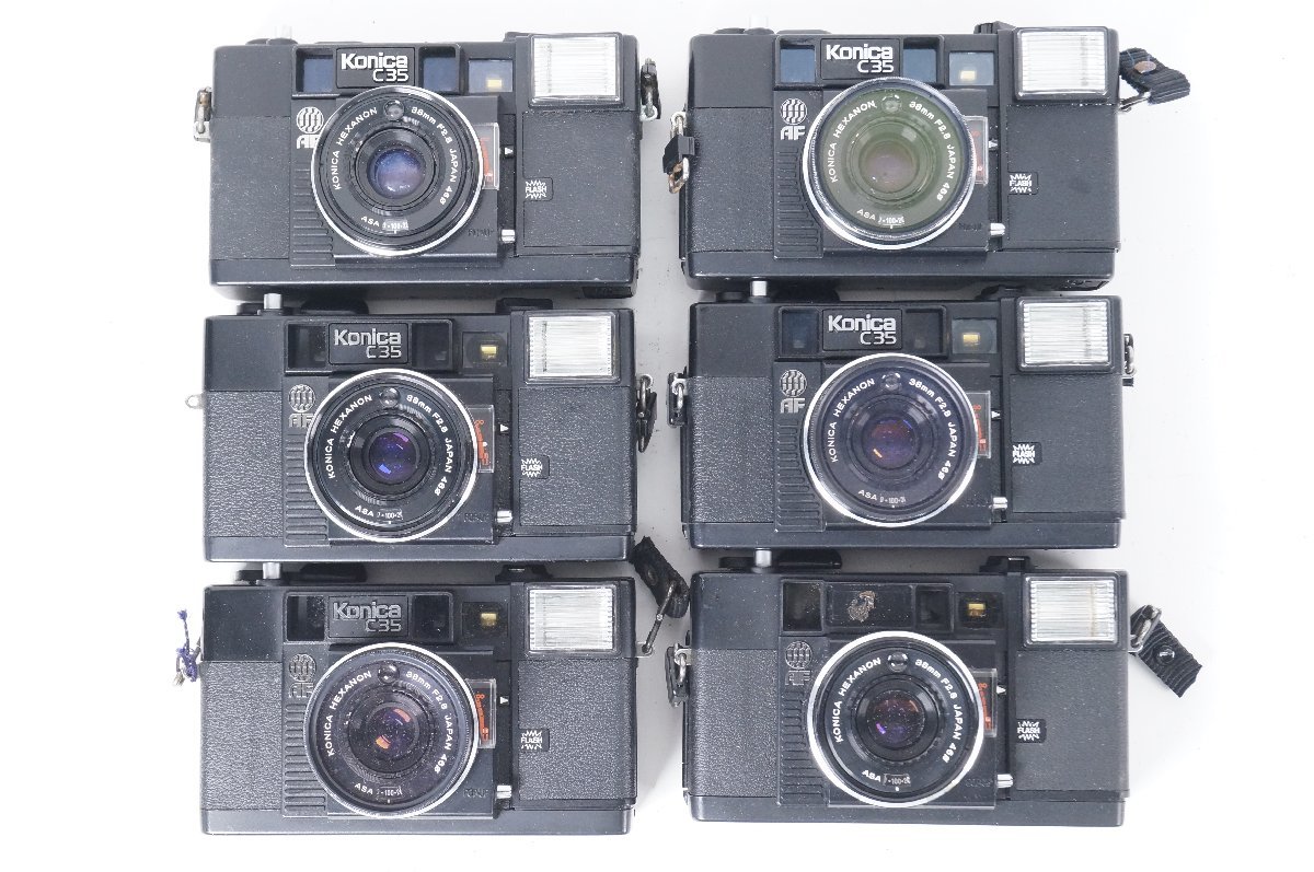 Konica C35 Hexanon 38mm Camera AF f2.8 - ⁄ Film F2.8 Lens | &amp