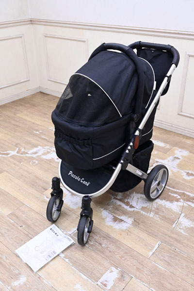 CT01 超美品 ピッコロカーネ 対面式ペットカート TANTO タント DG169  