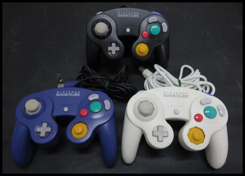 ZEROnet]Σレトロゲーム機 任天堂 ゲームキューブ コントローラーx7