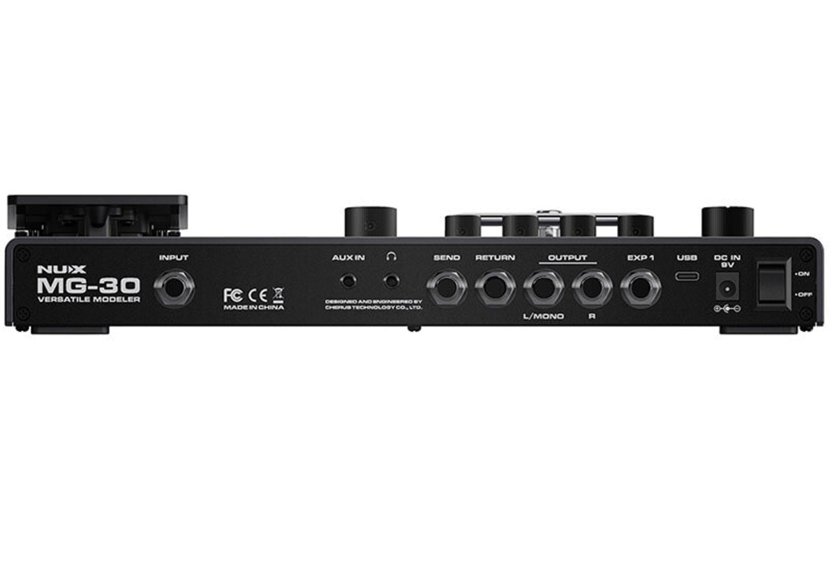 □店頭展示品 NUX MG-30 モデリングギタープロセッサー IR インパルス