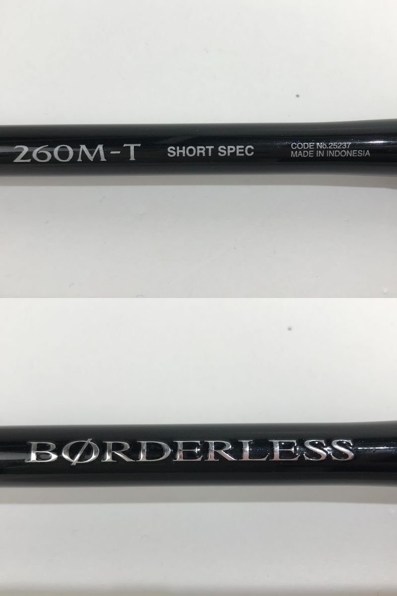 中古品】 シマノ(SHIMANO)ボーダレス ショートスペック 260M-T 【133