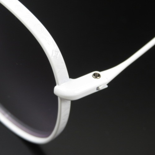 ルイヴィトン サングラス LV パイロット Z1637U ホワイト レッド