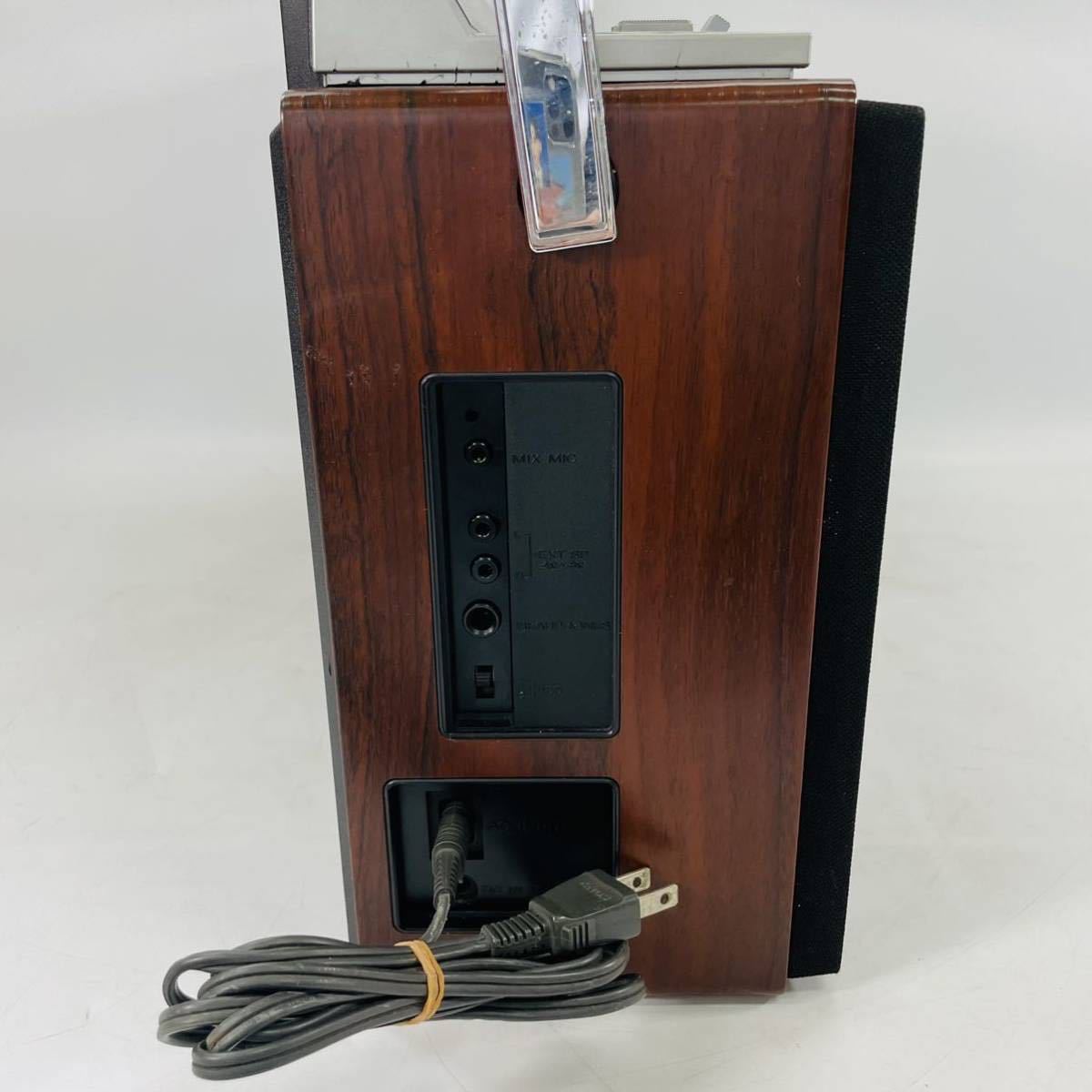 昭和レトロ ソニー CFS-V8 AMS付 Boombox 3way speaker FM⁄AM ステレオ