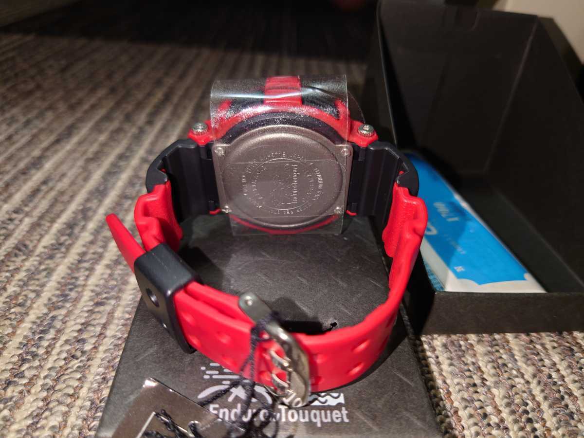未使用◆G-SHOCK ガウスマン レッド◆AW-571E-4A3T