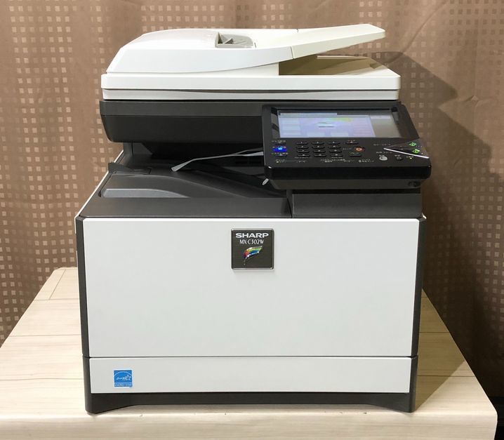 大人気，定番 ◇SHARP◇MX-C302W【18，629枚◎整備済み】 A4カラー複合