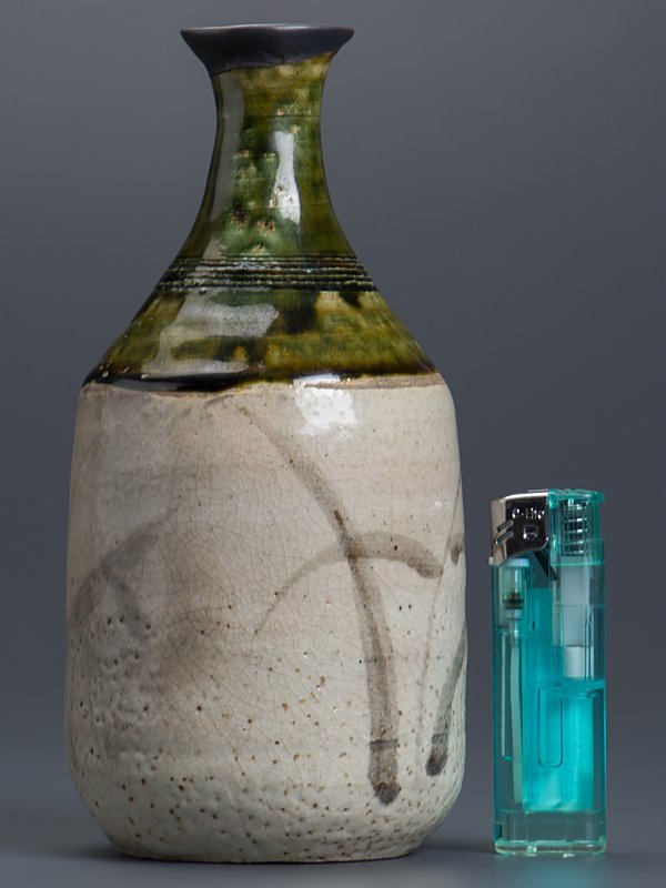 江戸中期　古織部　古朝鮮　唐津徳利　2点　東さ6-1214② 江戸中期 古織部 古朝鮮 唐津徳利 2点 東さ6-1214② - メルカリ