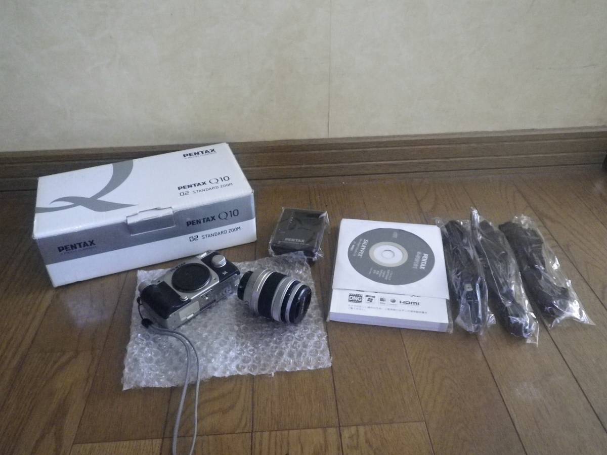 PENTAX/ペンタックスQ10/02 STANDARD ZOOM/5-15mmレンズセット/中古