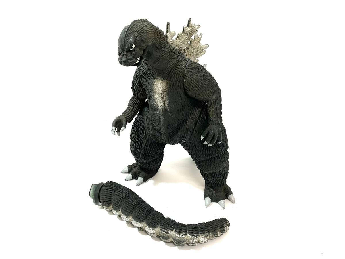 □ 【ジャンク品】BANDAI/バンダイ ゴジラ ソフビ 1988 縦(約)44