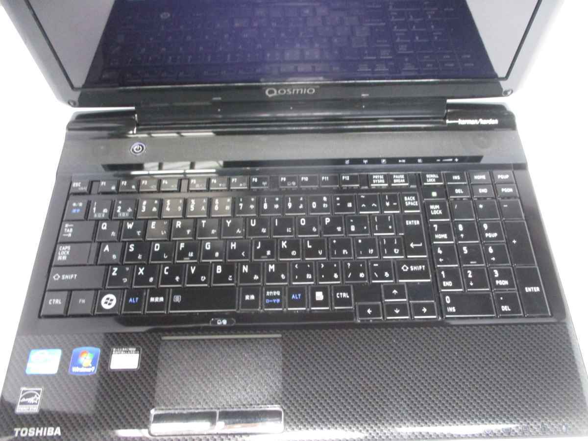 ○東芝_Toshiba Qosmio T751/T8EB_i72670QM_750GB HDD_8Gメモリー_