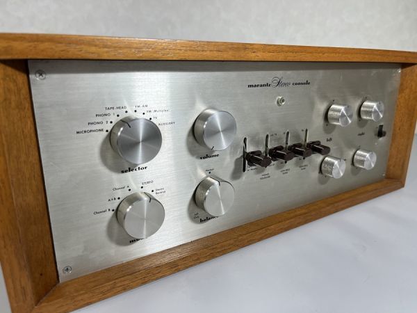 マランツ#7T極上美品プリアンプウッドケース付きます。 Marantz