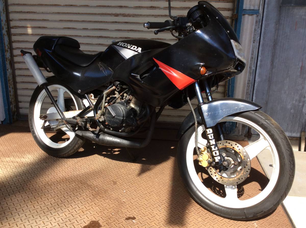 NS50F AC08 不動 ホンダ HONDA 中古 レストアベース車 極低走行車 現状 
