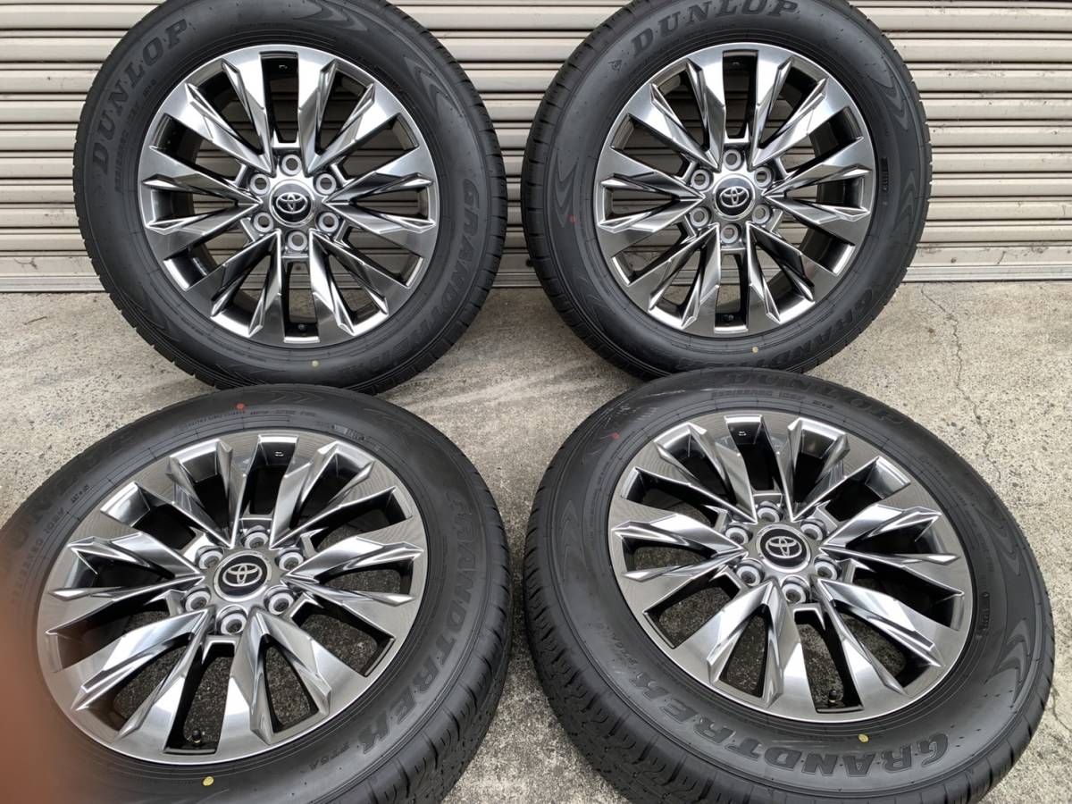 トヨタ 現行 ランドクルーザー 300ZX 純正アルミホイール＋タイヤ 納車