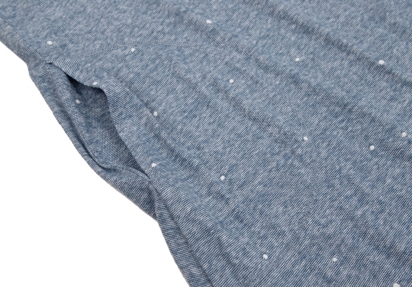 ヨーガンレールJURGEN LEHL コットンドット刺繍フレンチスリーブ