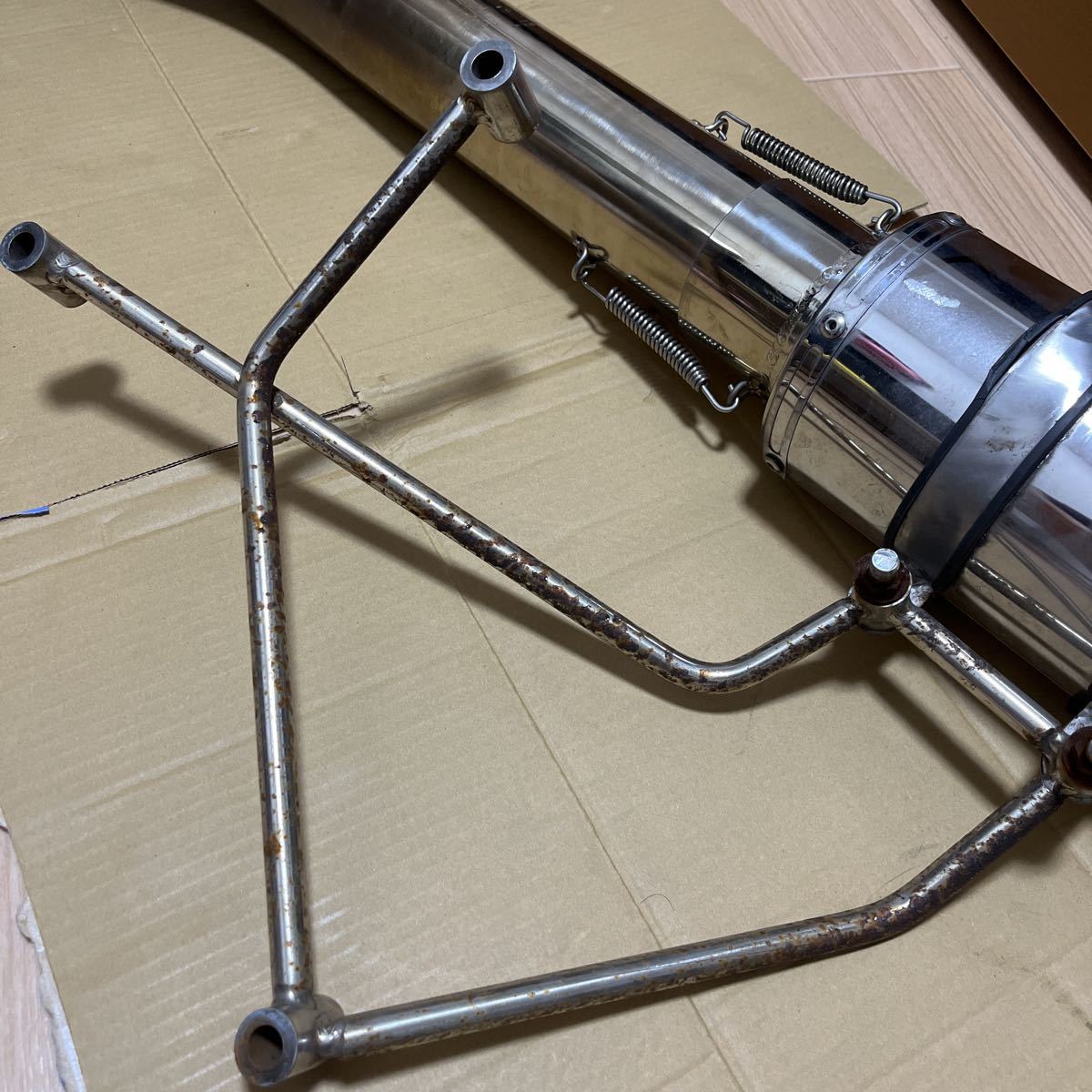 フォルツァMF10 マフラー カチ上げ(マフラー本体（社外）)｜売買された
