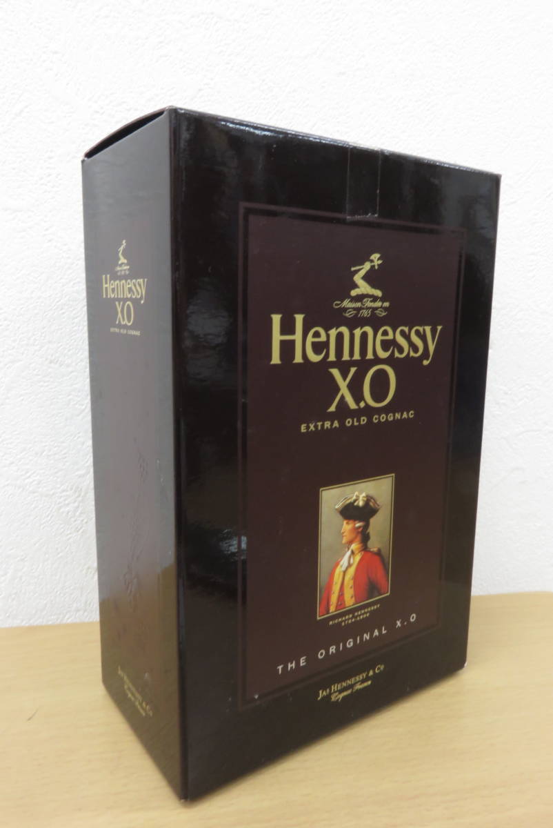 Hennessy X.O Cognac ヘネシー XO 箱付き 1166 上407-118 お酒 ヘネシー XO Hennessy X.O コニャック COGNAC