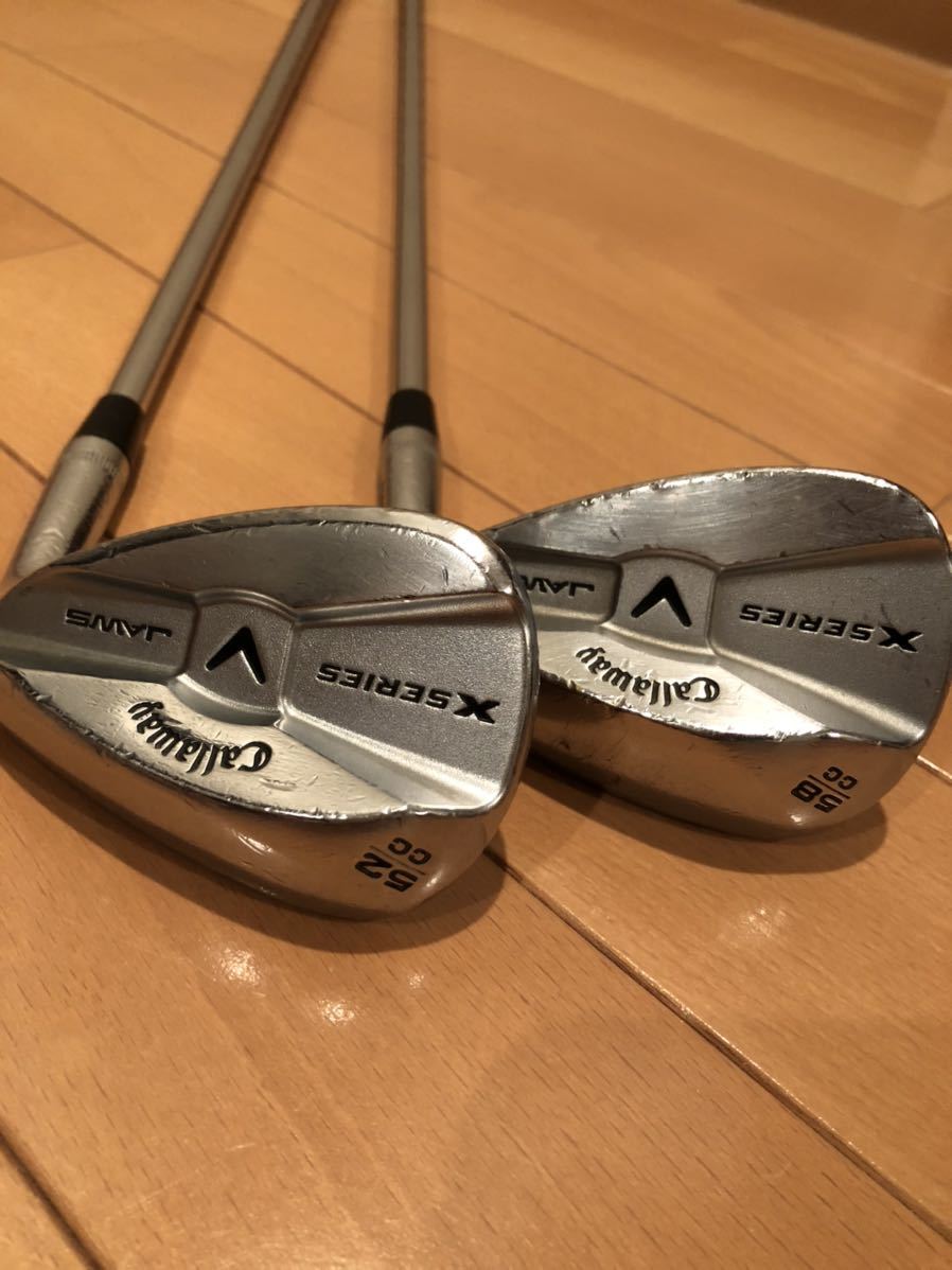 キャロウェイ ウェッジ JAWS 52° 58° 2本セット⛳ X Callaway Jaws X