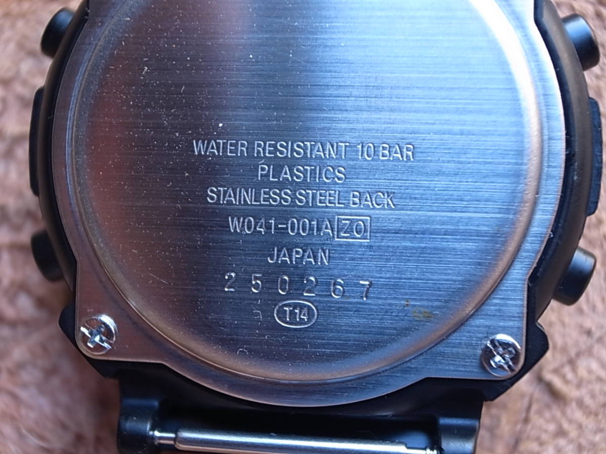 Seiko Alba Digital W041 0 001A ☆1984年製☆ALBA☆ALARM CHRONO☆