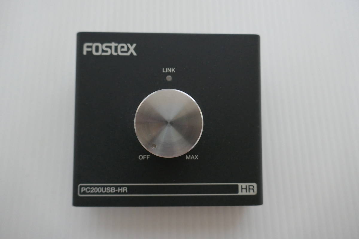 FOSTEX/フォステクス PC200USB-HR ハイレゾ対応DAC内蔵パーソナル・アンプ