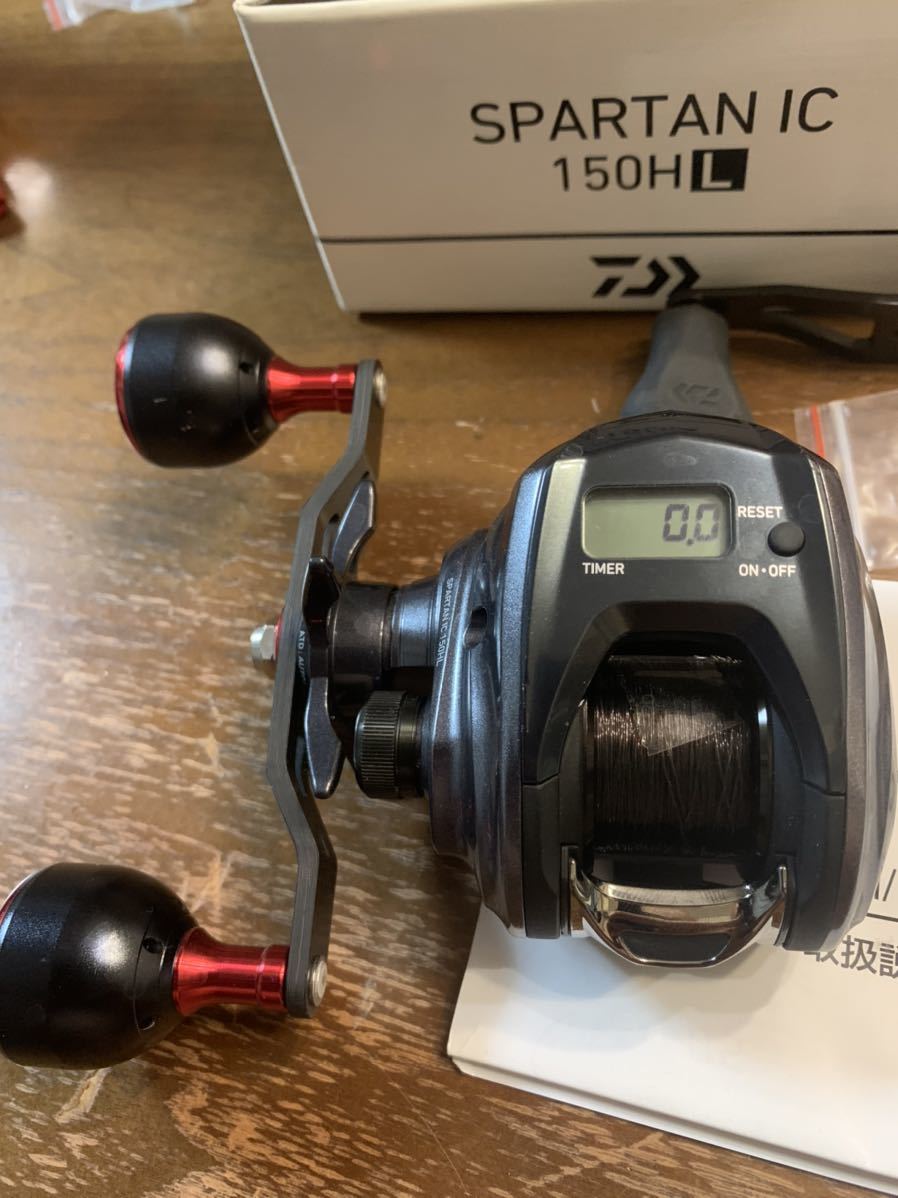 フィッシング ダイワ スパルタン IC 150H カウンターリール