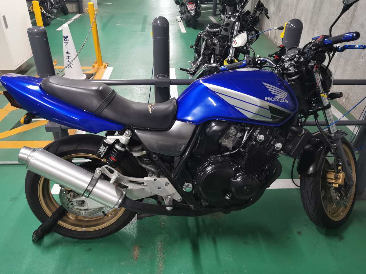 HONDA CB400SF NC39 元教習車 車検R5年6月 実働 機関良好 セル一発 現 HONDA CB400SF NC39 元教習車 車検R5年6月 実働 機関良好 セル一発 現