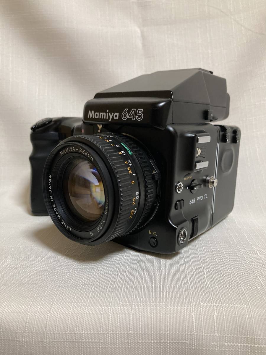 ジャンク Mamiya 645 PRO TL SEKOR C 80mm 1:2.8 N LENS