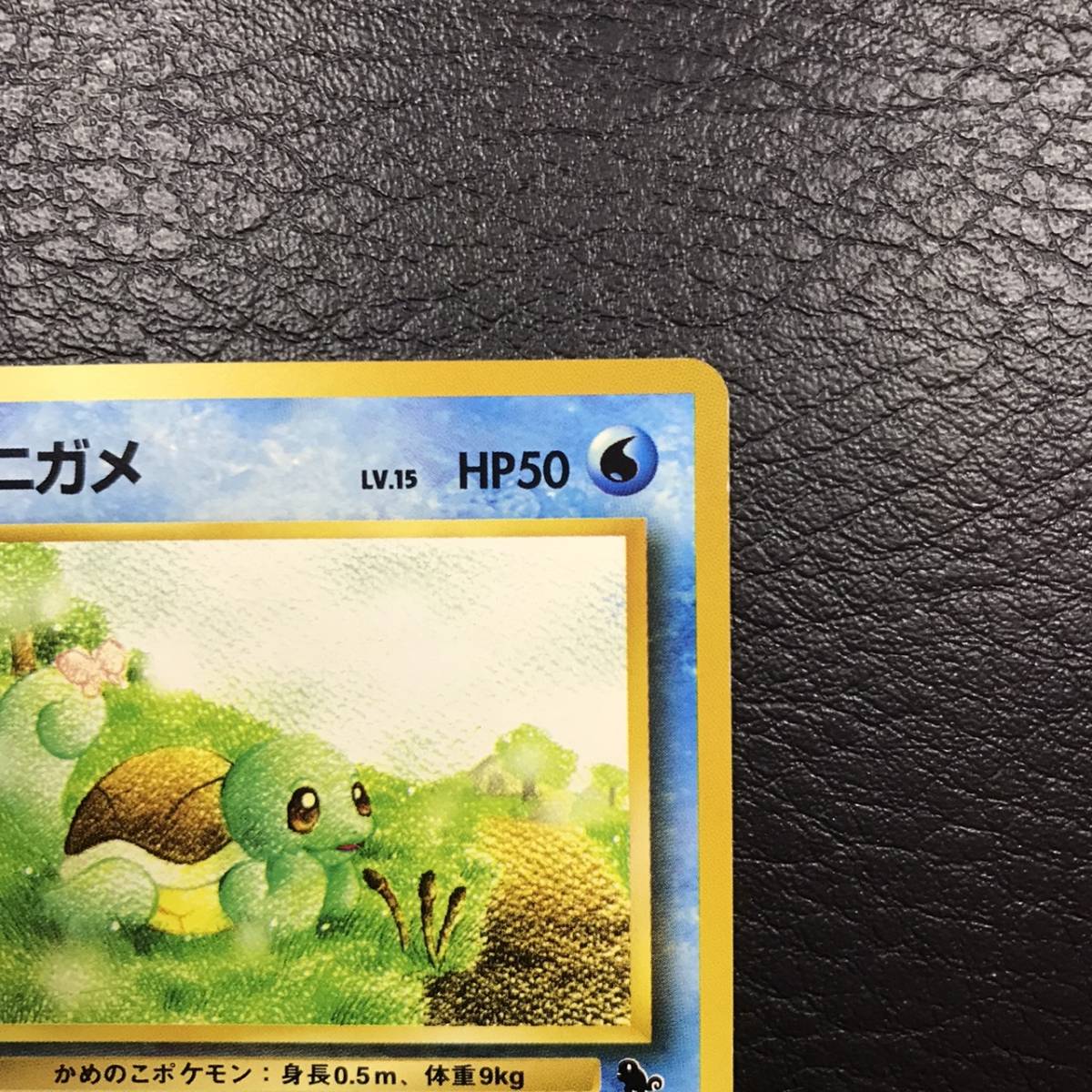 0718-03 極 ポケモンカード 旧裏面 ゼニガメ No.007 Lv.15 HP50 旧裏 