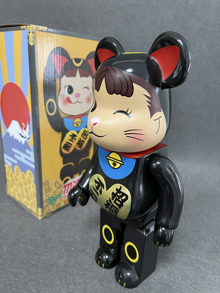 BE@RBRICK MEDICOM TOY BE@RBRICK招き猫ペコちゃん金運ダブル小判桃