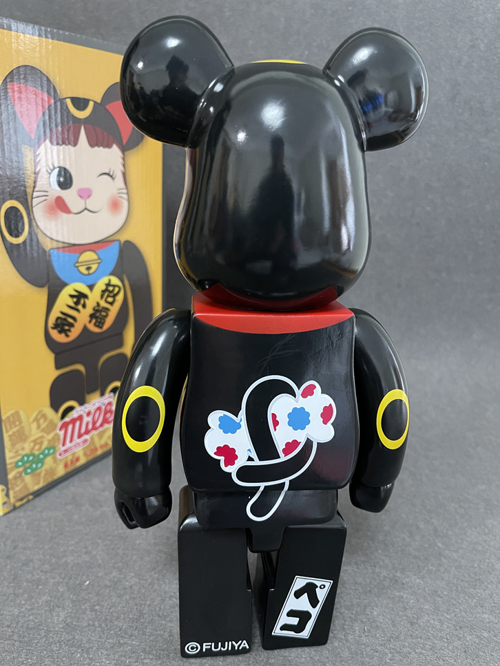 BE@RBRICK MEDICOM TOY BE@RBRICK招き猫ペコちゃん金運ダブル小判桃