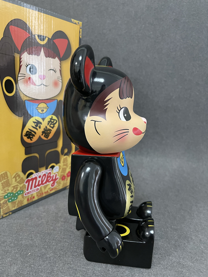 BE@RBRICK MEDICOM TOY BE@RBRICK招き猫ペコちゃん金運ダブル小判桃