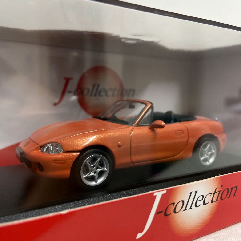 京商 1/43 MAZDA ROADSTER Orange Jコレクション マツダ ロードスター オレンジ NB 国産 旧車 名車 ミニカー モデルカー