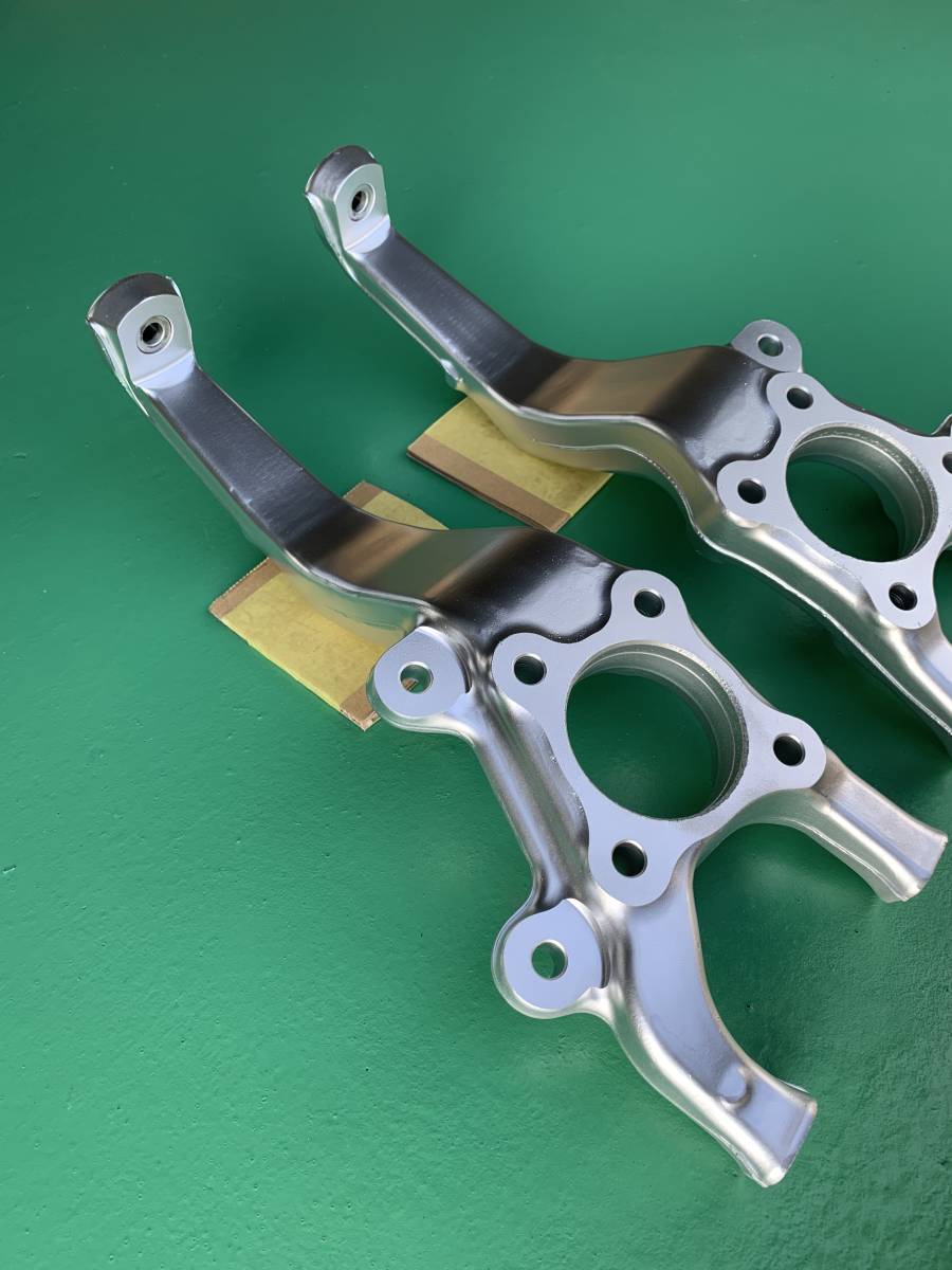 60mm短縮 キャンバー3度仕様 ショートナックル GRS クラウン マークX ショートナックル クラウン 40mm JZX100 ワンオフ製作 キャンバー3度