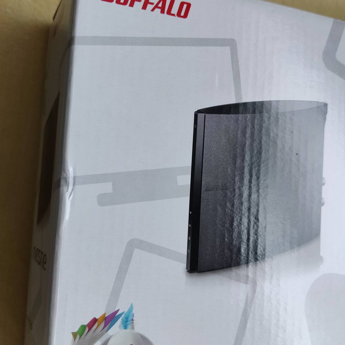 441432】BUFFALO nasne NS-N100 2TB 本体 ACアダプター LANケーブル TV 