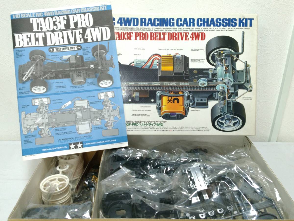 未組立】タミヤ1/10 電動RC4WDレーシングカーシャーシキット TA03F 