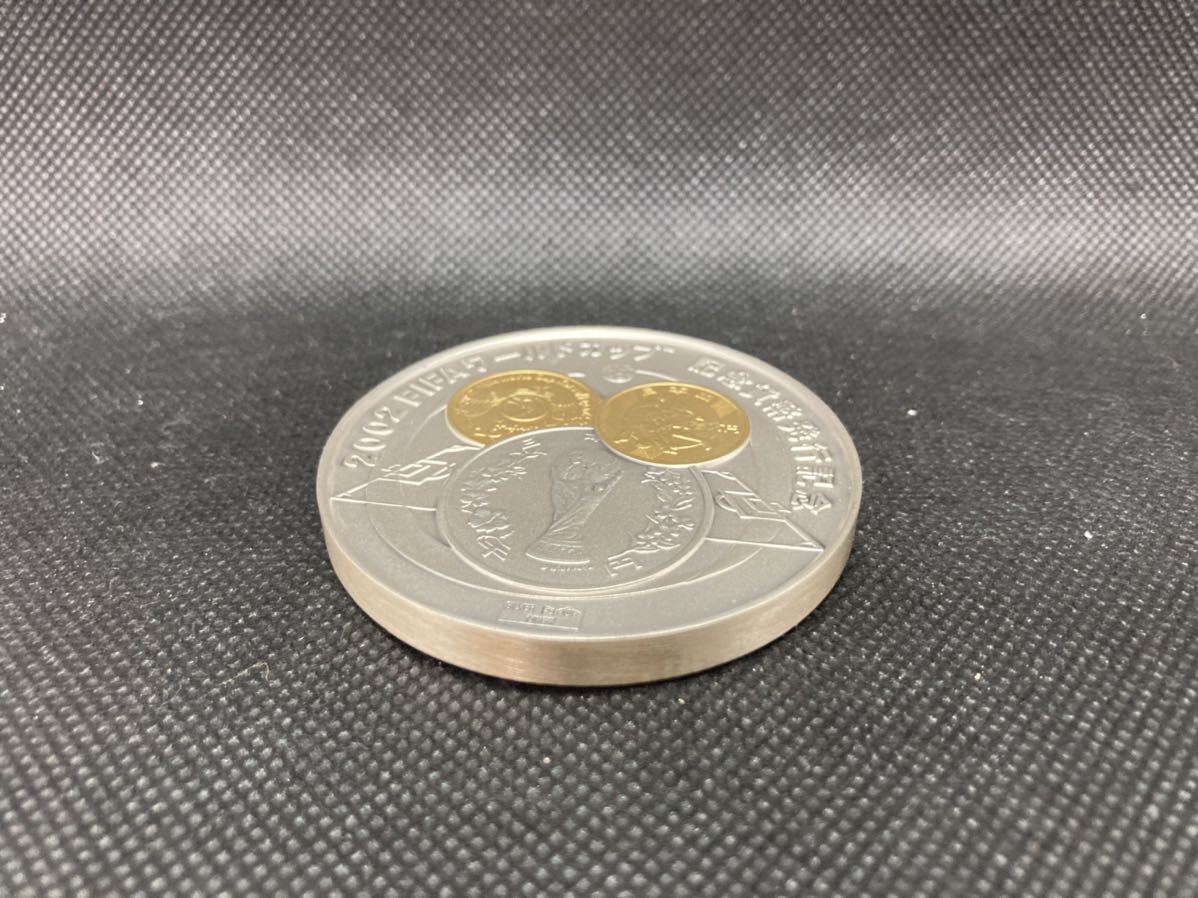 純銀メダル 2002 FIFAワールドカップ 記念貨幣発行メダル SILVER1000