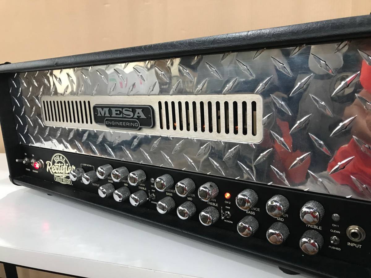 Dual Rectifier Black Mesa Boogie 90s Tube Head Head, Bronco 2 