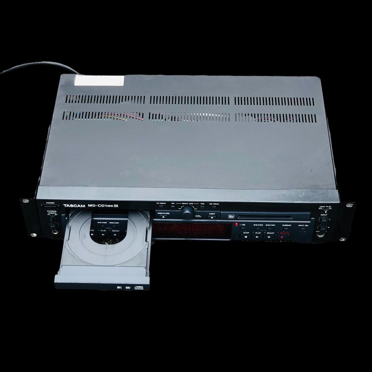 ◇TASCAM MD-CD1 MKⅢ 業務用 CDプレーヤー/MDレコーダー動作確認済み