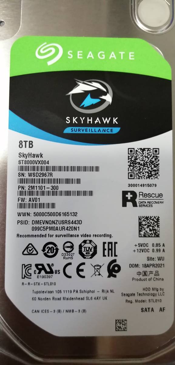 HDD:1TB⇒8TB換装】 Panasonic DIGA DMR-BZT820 ブルーレイレコーダー