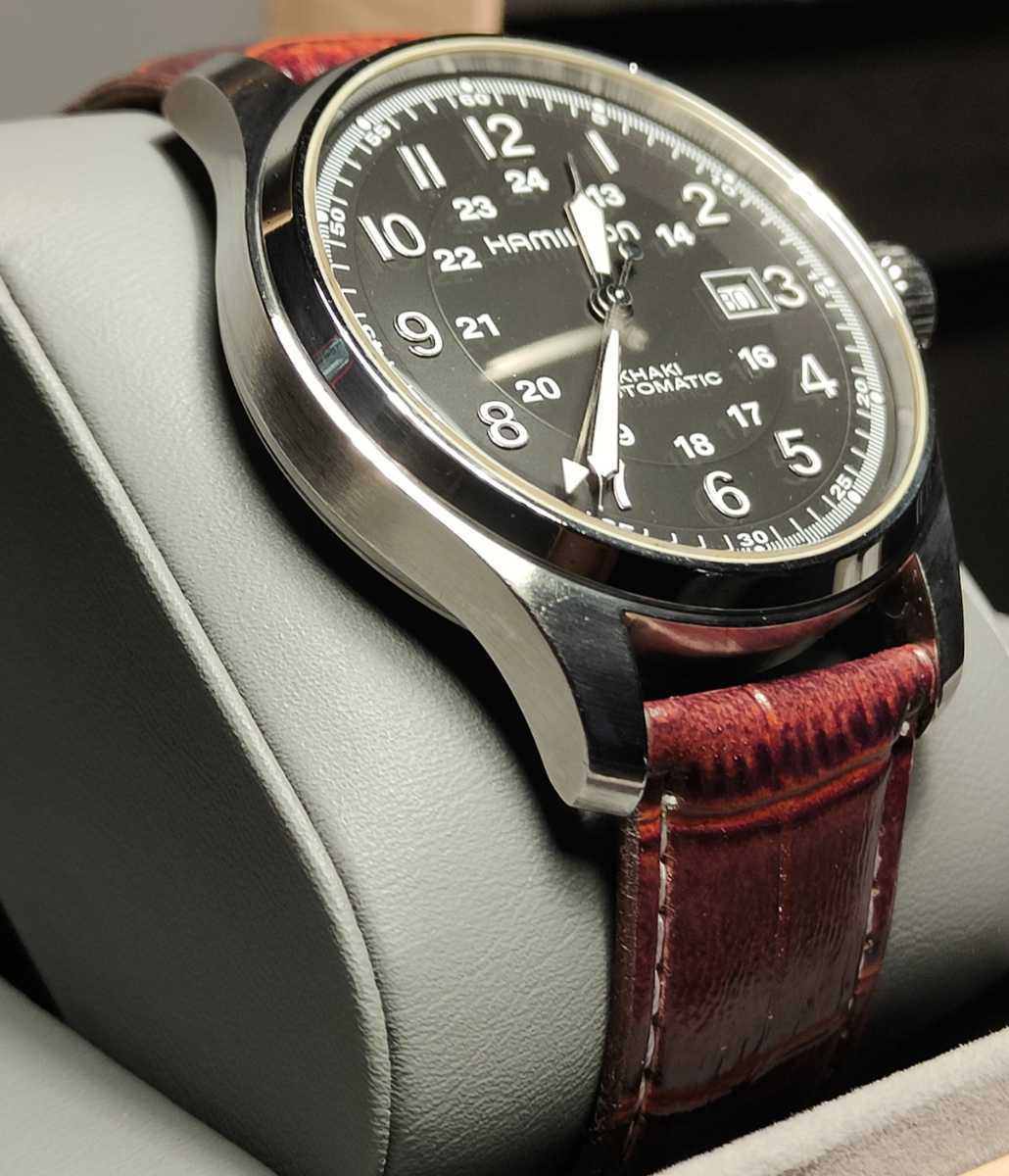Field Khaki Hamilton Automatic Auto Watch – - | Dial 38mm of The 